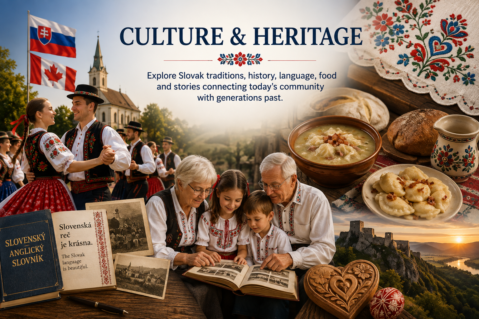 Slovak Culture and Heritage - traditions, history, language and food